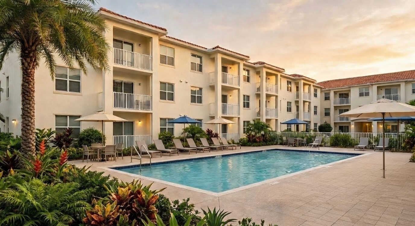 Housing Pool Area